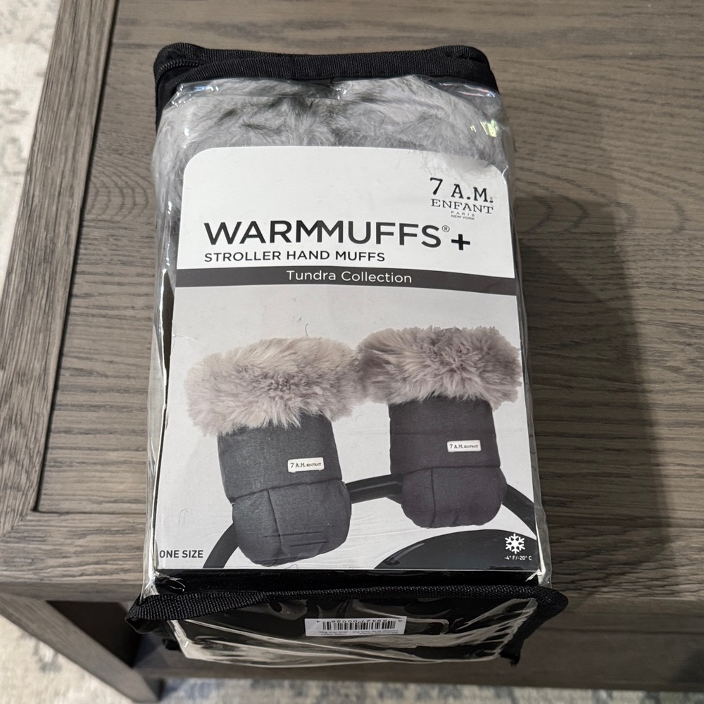 7 A.M. Enfant Warmmuffs+ Stroller Hand Muffs - Gray